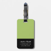 アスコットハット ラゲッジタグ (裏面縦)