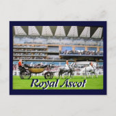 アスコット王室のダイヤモンドジュビリーポストカード ポストカード (正面)