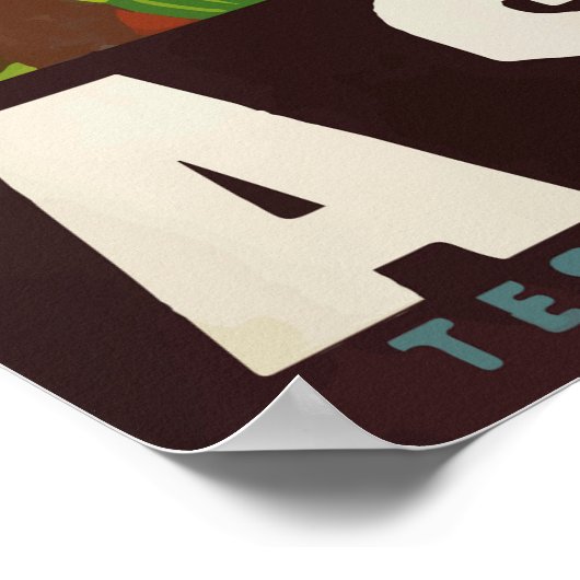 アスコナスイスヴィンテージ旅行ポスター ポスター (角)