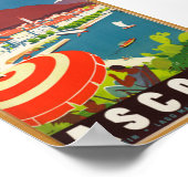 アスコナヴィンテージ旅行ポスター ポスター (角)