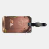 "アスタイリッシュクリル荷物タグ:エレガンス付き旅行 ラゲッジタグ (裏面横)