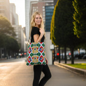 アスタイリッシュフロカジュアル中心カラフル民族ファッション クロスボディバッグ