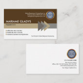 アスタイリッシュロモダンワストライプド創業者CEO 名刺 (正面/裏面)