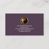 アスタイリッシュロ縁どーフレームマンパワー 名刺 (裏面)