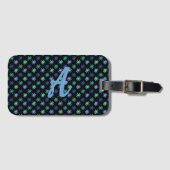 アスタリスクールクS海カラーカスタマイズラゲッジタグ ラゲッジタグ (正面横)