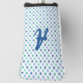 アスタリスクールクS海カラーパーソナライズされた(パター) ゴルフヘッドカバー (回転90)