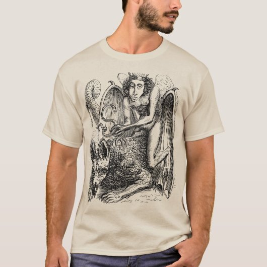アスタロト 怠惰の冠を持つ獣 Tシャツ (正面)