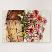 アスターかわいらしの植え花 ジグソーパズル (横)