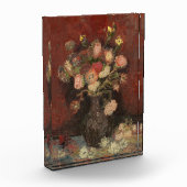 アスターとグラディ中国のオーリのファンゴッホ付き花瓶 フォトブロック (左)