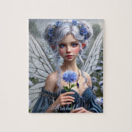 アスターの美しい9月の妖精 ジグソーパズル