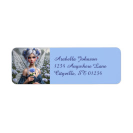 アスターの美しい9月の妖精 ラベル