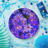 アスターガーデンインフル開花 ペーパープレート (パーティー)