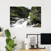 アスタークリークアットグレイシャーナショナルパーク ポスター (ホームオフィス)