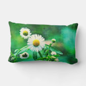 アスターグリーングロー装飾用クッション ランバークッション (裏面)