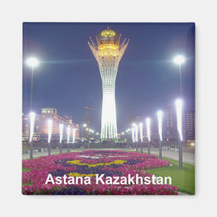 アスターナカザフスタン旅行記念品の冷蔵庫用マグネット マグネット