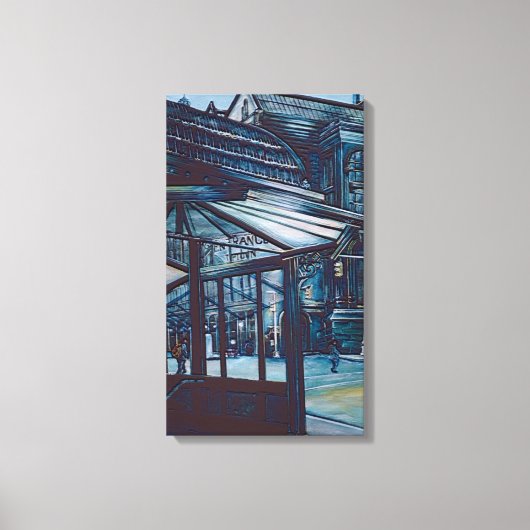 アスタープレイスアボリジーンズ,ニューヨーク キャンバスプリント (正面)