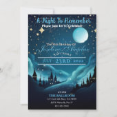 アスターリーナイトスウィート16招待状 招待状 (正面)