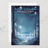 アスターリーナイトスウィート16招待状 招待状 (正面/裏面)