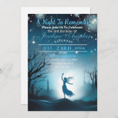 アスターリーナイトスウィート16招待状 招待状 (正面/裏面)
