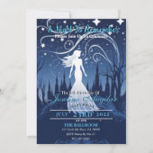 アスターリーナイトスウィート16招待状 招待状 (正面)