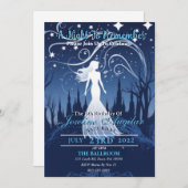 アスターリーナイトスウィート16招待状 招待状 (正面/裏面)