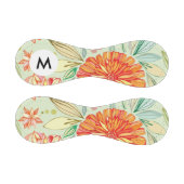 アスター付きモノグラムパターン 野球ボール (パネル)