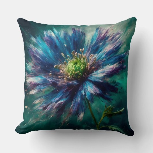 アスター素晴らしの花 クッション (正面)