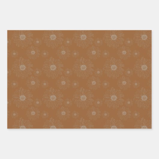 アスター ラッピングペーパーシート (正面)