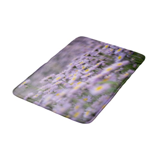 アスター(紫) バスマット (アングル)