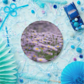 アスター（紫） ペーパープレート (パーティー)