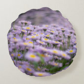 アスター（紫） ラウンドクッション (裏面)