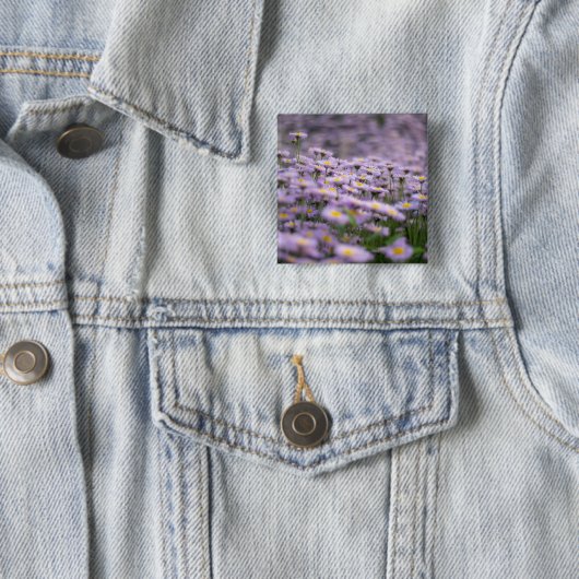 アスター（紫） 缶バッジ (インサイチュ)