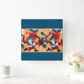 アステアステカカ スクエア壁時計 (ホーム)