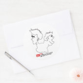 アスティカ ラウンドシール (封筒)