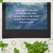 アスティルベブルーミストローマ8:28 キッチンタオル (折り畳み)