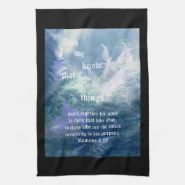 アスティルベブルーミストローマ8:28 キッチンタオル