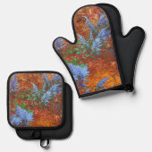 アスティーブルーオンボード 鍋つかみ&鍋敷きセット (正面/裏面)