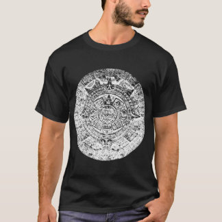アステカで白いTシャツ Tシャツ