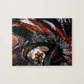 アステカなお祝い ジグソーパズル (横)