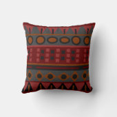 アステカなインカ人マヤのコロンブス以前のアメリカの敷物のテーマ クッション (裏面)