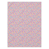 アステカなシェブロンのカラフルパターン テーブルクロス (正面)