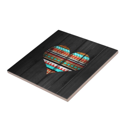 アステカなハート タイル (側面)