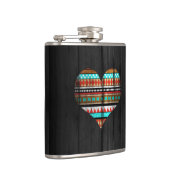 アステカなハート フラスク (右)