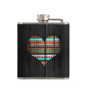 アステカなハート フラスク (裏面)