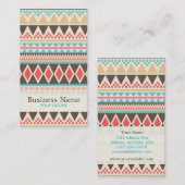 アステカなパターン名刺 名刺 (正面/裏面)