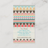 アステカなパターン名刺 名刺 (裏面)