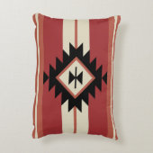 アステカなパターン アクセントクッション (裏面(縦))