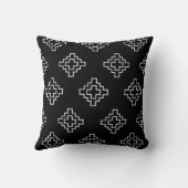 アステカなパターン クッション (裏面)