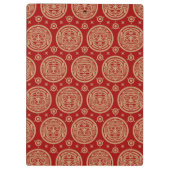 アステカなパターン クリップボード (裏面)