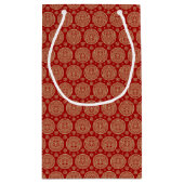 アステカなパターン スモールペーパーバッグ (裏面)